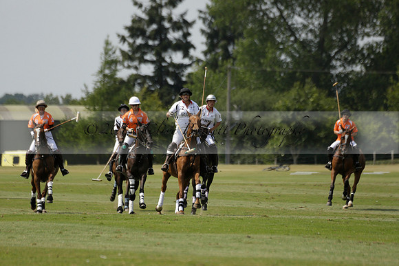 Cowdray Vikings v Enigma in a Bloom British Ladies Open Championship Polo match 2013.07.17