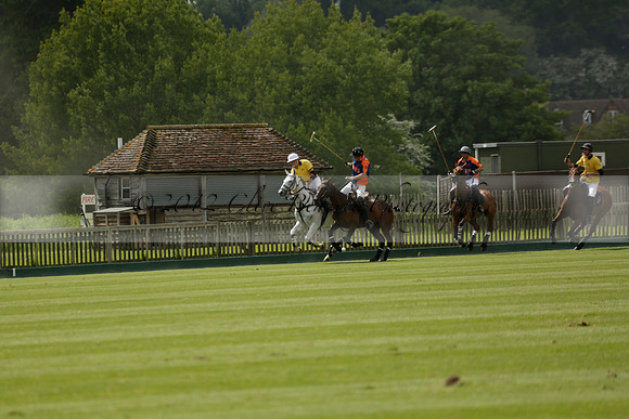 Las Estrellas v Four Quarters Blue in the final of the Jubilee Cup Polo match 2013.06.02