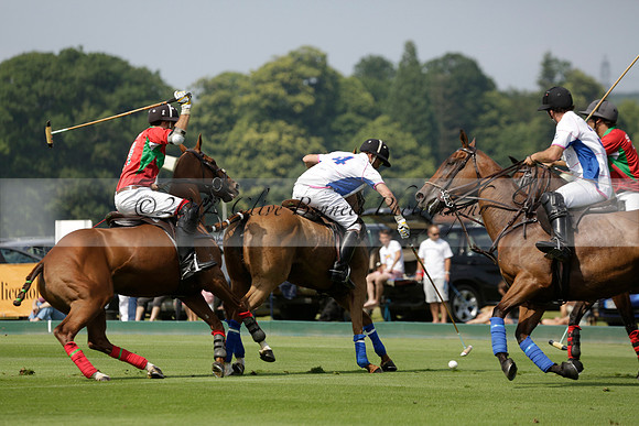El Remanso v Sumaya in a Veuve Clicquot Gold Cup Polo Match 2013.07.13