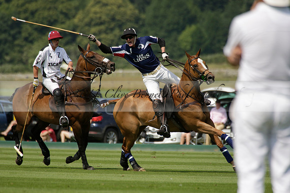 Zacara v Les Lions in a Veuve Clicquot Gold Cup Polo Match 2013.07.06