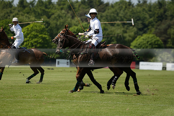 Black Bears v Salkeld in a Cartier Queens Cup polo match 2013.06.05