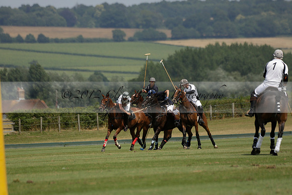 Silver Fox v Wintershall in a July 4 Goal Polo match 2013.07.17