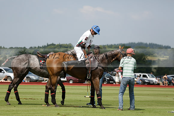 Talandracas v UAE Polo Team in a Veuve Clicquot Gold Cup Polo Match 2013.07.13