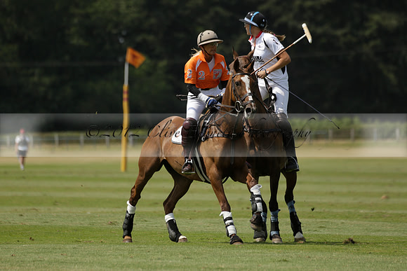 Cowdray Vikings v Enigma in a Bloom British Ladies Open Championship Polo match 2013.07.17