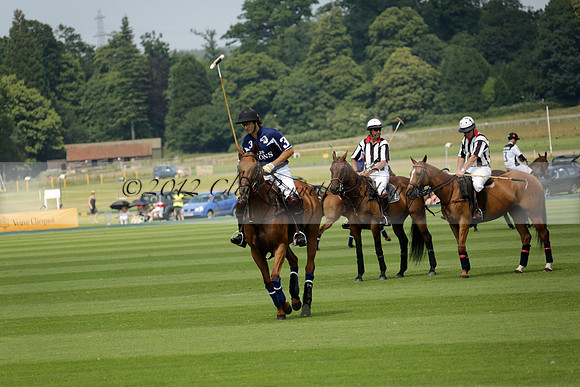 Zacara v Les Lions in a Veuve Clicquot Gold Cup Polo Match 2013.07.06