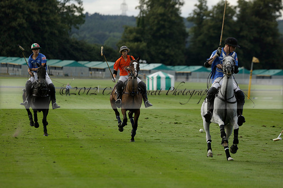 The Junior HPA / Polo Club Gannon 1  polo match and presentations at Cowdray Park Polo Club on Friday 09  August 2013