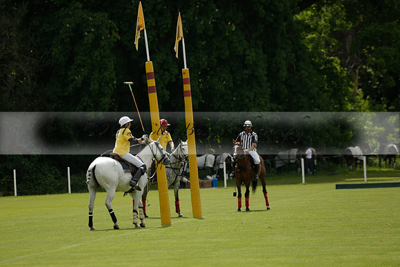 Las Estrellas v Four Quarters Blue in the final of the Jubilee Cup Polo match 2013.06.02