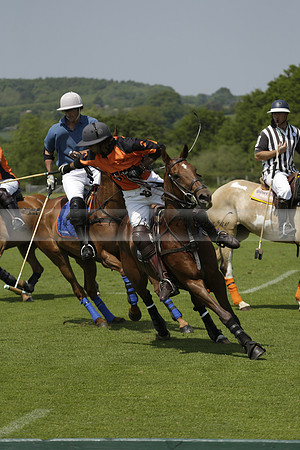 Four Quarters Orange v Montana in a Cicero Cup Polo match 2013.06.06