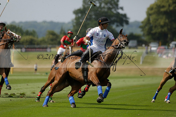 El Remanso v Sumaya in a Veuve Clicquot Gold Cup Polo Match 2013.07.13