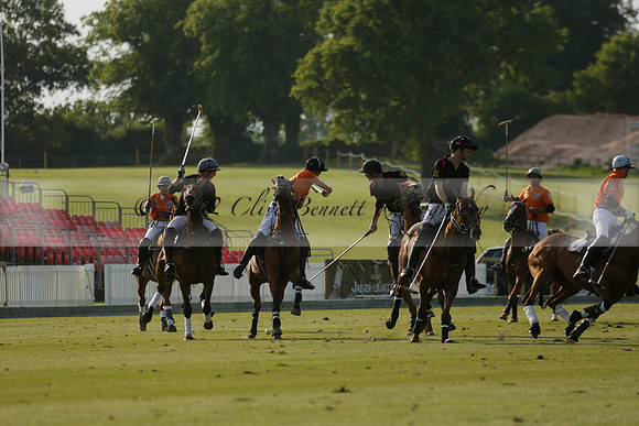 Shoreline v Cowdray Vikings in a Easebourne Cup Semi-final Polo match 2013.06.07