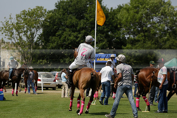 Zacara v Talandracas in a Veuve Clicquot Gold Cup Polo Match 2013.07.18