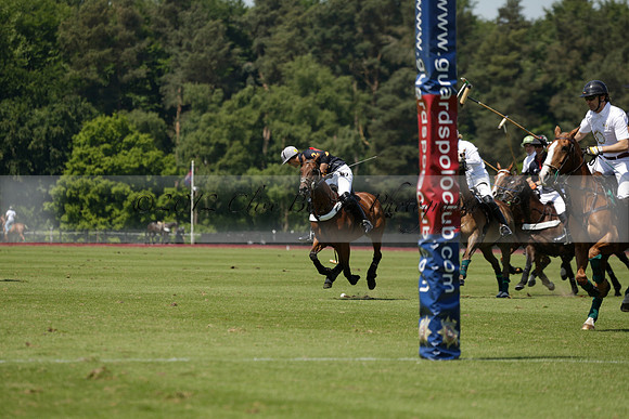Black Bears v Salkeld in a Cartier Queens Cup polo match 2013.06.05