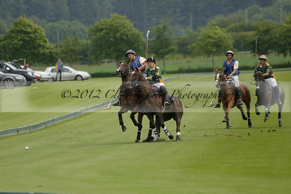 Maiz Dulce v Burningfold in an Easebourne Cup polo match 2013.06.07