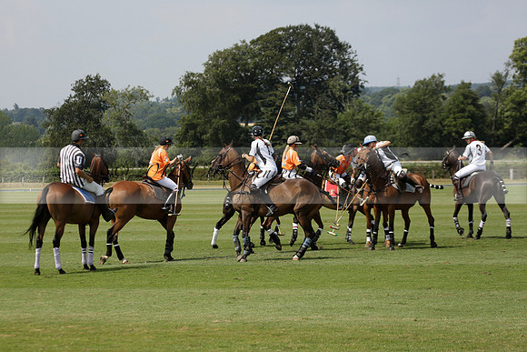 Cowdray Vikings v Enigma in a Bloom British Ladies Open Championship Polo match 2013.07.17
