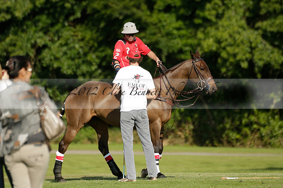 El Remanso v Emlor in a Veuve Clicquot Gold Cup Polo Match 2013.06.30