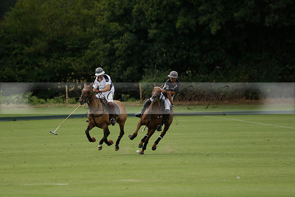 Beau Design v Boscom in an August Rother Cup 4 goal polo match at Cowdray Park Polo Club on Wednesday 07 August 2013