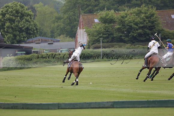 Burningfold v Combe Place in a June 4 Goal Cup polo match 2013.06.11