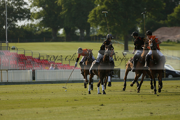 Shoreline v Cowdray Vikings in a Easebourne Cup Semi-final Polo match 2013.06.07