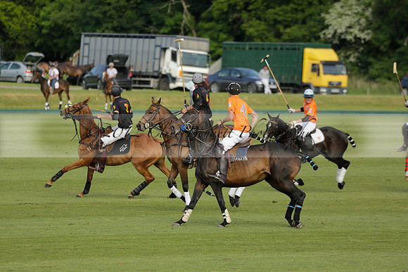 Shoreline v Cowdray Vikings in a Easebourne Cup Semi-final Polo match 2013.06.07