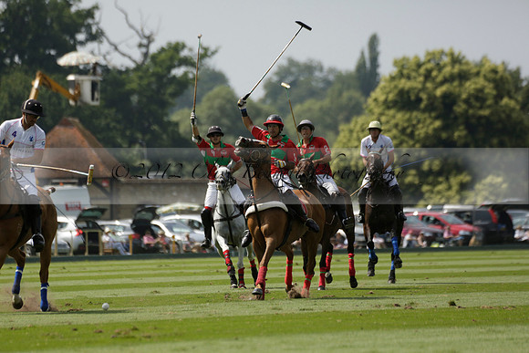 El Remanso v Sumaya in a Veuve Clicquot Gold Cup Polo Match 2013.07.13