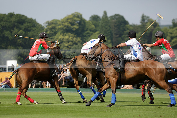 El Remanso v Sumaya in a Veuve Clicquot Gold Cup Polo Match 2013.07.13