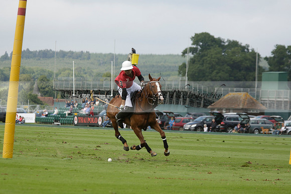 Dubai v La Bamba de Areco in a Veuve Clicquot Gold Cup Polo Match 2013.07.04