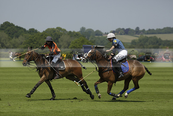 Four Quarters Orange v Montana in a Cicero Cup Polo match 2013.06.06
