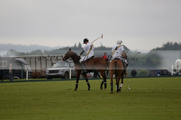 Burningfold v Combe Place in a June 4 Goal Cup polo match 2013.06.11