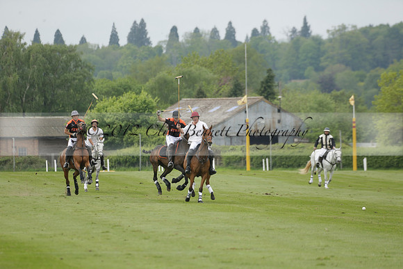 Poulton v Four Quarters Black in a Jaeger Le Coultre Dollar Cup Polo match 2013.05.22