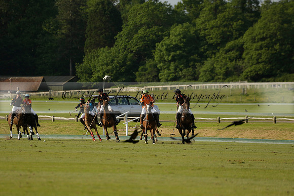 Shoreline v Cowdray Vikings in a Easebourne Cup Semi-final Polo match 2013.06.07