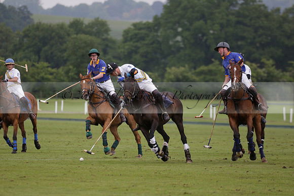 Burningfold v Combe Place in a June 4 Goal Cup polo match 2013.06.11