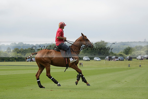 Dubai v La Bamba de Areco in a Veuve Clicquot Gold Cup Polo Match 2013.07.04