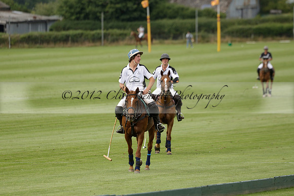 Beau Design v Boscom in an August Rother Cup 4 goal polo match at Cowdray Park Polo Club on Wednesday 07 August 2013