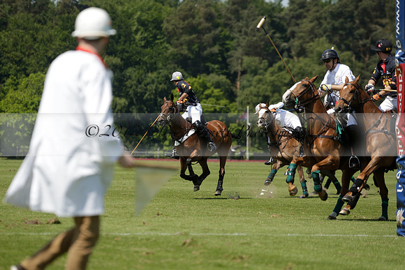 Black Bears v Salkeld in a Cartier Queens Cup polo match 2013.06.05
