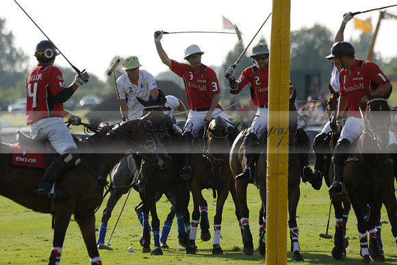 El Remanso v Emlor in a Veuve Clicquot Gold Cup Polo Match 2013.06.30