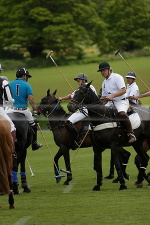 Pluma Negra v Turquoise in the Jubilee Cup Subsidiary Final Polo match 2013.06.02
