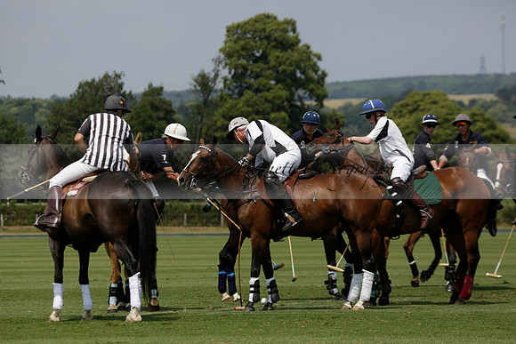 Silver Fox v Wintershall in a July 4 Goal Polo match 2013.07.17