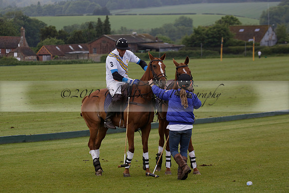 Burningfold v Combe Place in a June 4 Goal Cup polo match 2013.06.11