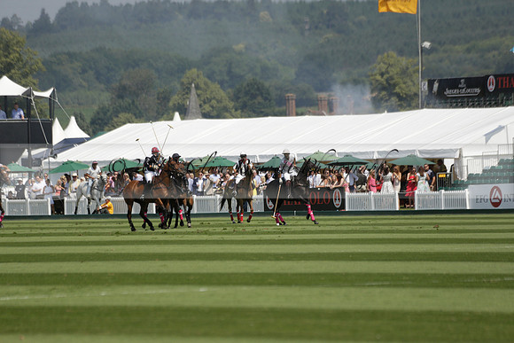 Zacara v Talandracas in a Veuve Clicquot Gold Cup Polo Match 2013.07.18