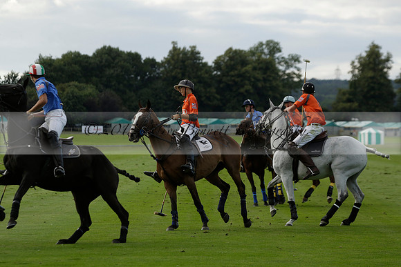 The Junior HPA / Polo Club Gannon 1  polo match and presentations at Cowdray Park Polo Club on Friday 09  August 2013