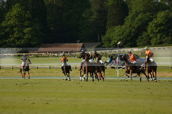 Shoreline v Cowdray Vikings in a Easebourne Cup Semi-final Polo match 2013.06.07