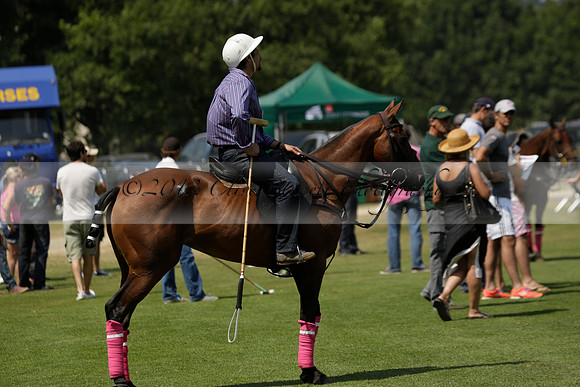 Zacara v Talandracas in a Veuve Clicquot Gold Cup Polo Match 2013.07.18