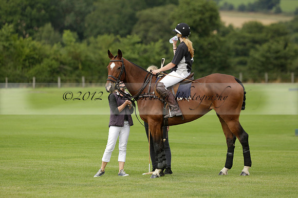Beau Design v Boscom in an August Rother Cup 4 goal polo match at Cowdray Park Polo Club on Wednesday 07 August 2013