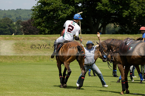 UAE Polo v El Remanso in a Veuve Clicquot Gold Cup Polo Match 2013.07.05