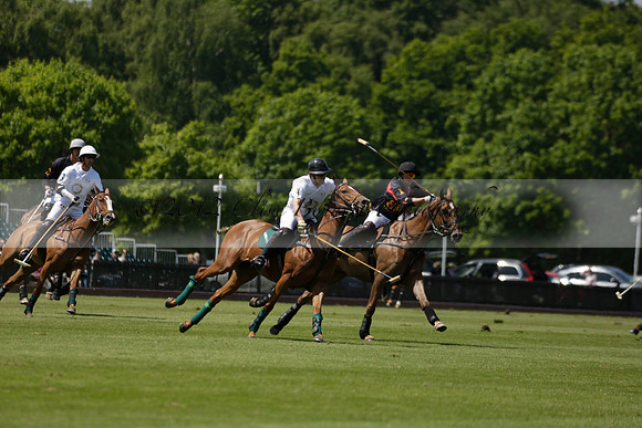 Black Bears v Salkeld in a Cartier Queens Cup polo match 2013.06.05