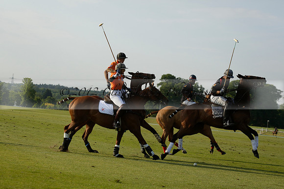 Shoreline v Cowdray Vikings in a Easebourne Cup Semi-final Polo match 2013.06.07