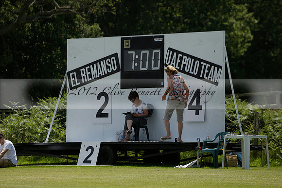 UAE Polo v El Remanso in a Veuve Clicquot Gold Cup Polo Match 2013.07.05
