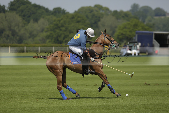 Four Quarters Orange v Montana in a Cicero Cup Polo match 2013.06.06