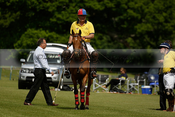 Las Estrellas v Four Quarters Blue in the final of the Jubilee Cup Polo match 2013.06.02