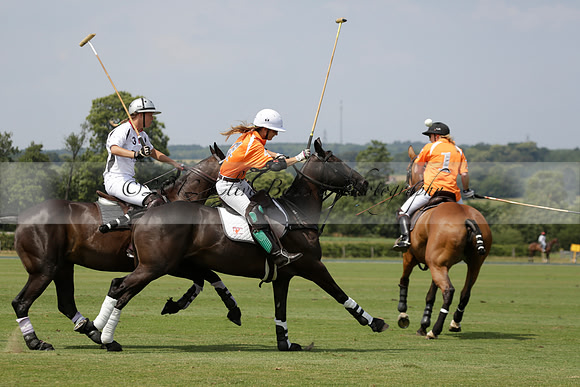 Cowdray Vikings v Enigma in a Bloom British Ladies Open Championship Polo match 2013.07.17